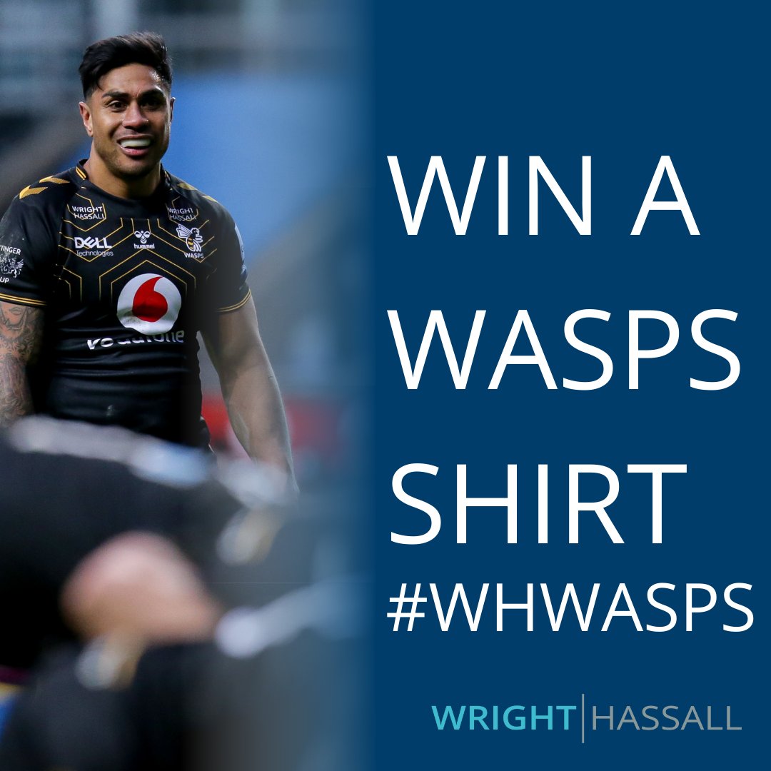 WIN A WASPS SHIRT 🐝

As proud legal sponsors of <a href="/WaspsRugby/">Wasps Rugby</a>, we want to share the love by giving away a Wasps shirt 🏉

To enter, all you need to do is reply to this tweet with #WHWASPS

Entrants must be following @wrighthassall
Entries close on 11/03, winner announced on 14/03.
