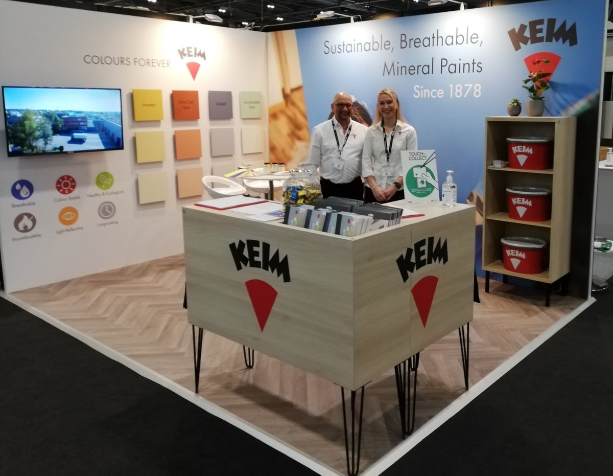 KEIM_UK's tweet photo. Day 1 of Futurebuild 2022 and we are super excited to be exhibiting. We will be here for the next 3 days, come along and say hello: https://t.co/fSu3y1ZMBF
@FuturebuildNow
#keim #keimpaint #keimpaints #onecoatpaint #innostar #ceilingpaint #futurebuild2022 #innovationproduct https://t.co/AJ8oo8d61o