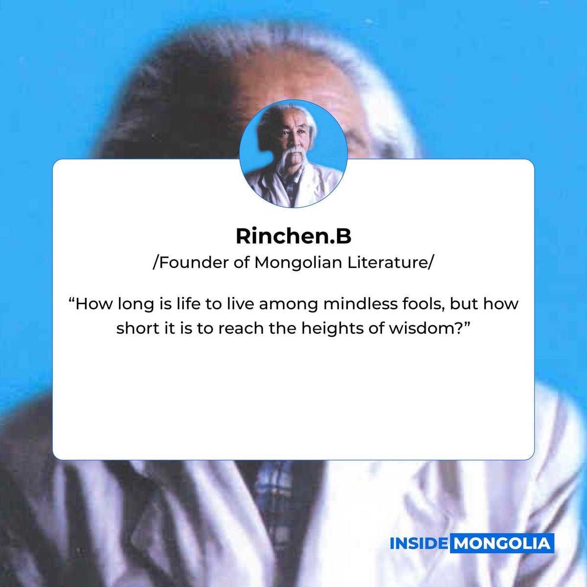 Inside_Mongolia's tweet photo. 🧠QUOTE OF THE DAY https://t.co/pQhsnO2fpf