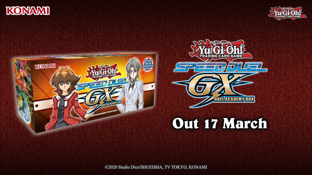 YuGiOhCardEU's tweet photo. We've now entered March, so take a look at what is coming this month!
#YuGiOhTCG #YuGiOh #HiddenArsenalChapter1 #SpeedDuelGXDuelAcademyBox https://t.co/RtTUP2W9CK