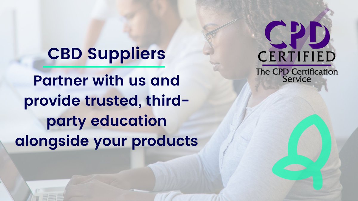 sativa_learning's tweet photo. Do you wholesale or white label CBD products?
Add real value to your offering by partnering with us & offering our accredited education courses to your clients.
Message for more info and pricing.
#accredited #furtherlearning #cbd #education #onlinelearning #cbdindustry https://t.co/1G9gGbZqoO
