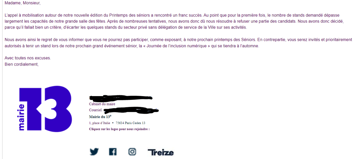 chris_lacroix75's tweet photo. Toujours pas de réponse de la @mairiedu13 sur le critère...
Nous rendons service à plus de 270 bénéficiaires sur l'arrdt, et voilà comment on est écartés.
Avouez que l'inclusion numérique est un peu HS non??
#Saad #autonomie #dases #domicile #QuestionDePrincipe @CelineMartinRN https://t.co/nT2jIS65Xv