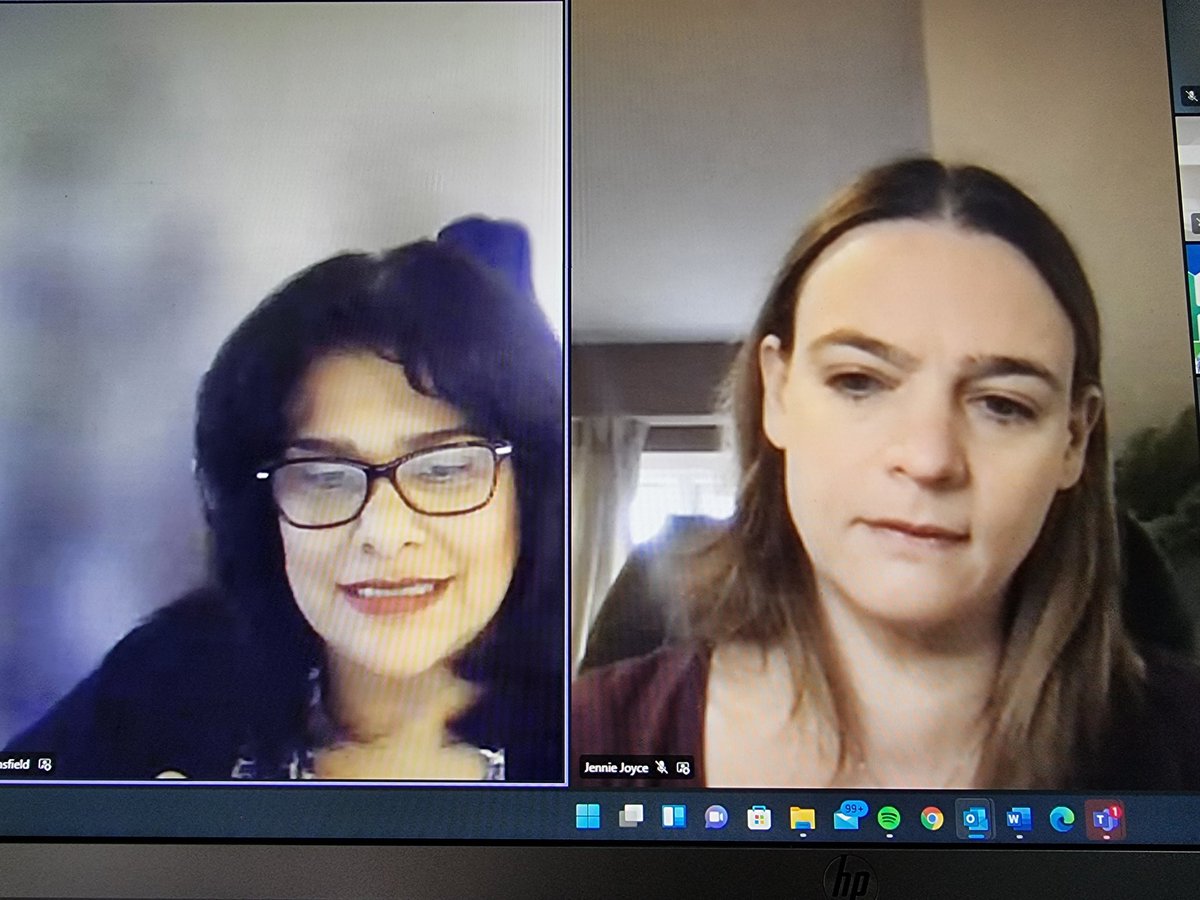 HealthyDaveC's tweet photo. Two inspirational primary care colleagues #TimeforCare @sheinazs @JennieJoyce6 sharing insights into new ways of operating #qualityimprovement. Looking forward to today's #pcic conference and exploring new ideas and connecting with others @NHS_ICB @RachelHinde @DrUrsulaM @NHSKFH https://t.co/EajogMbUUp