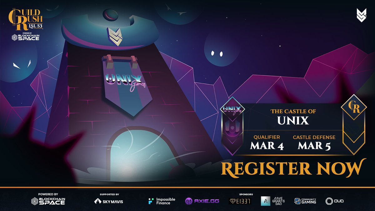 LSL_GG's tweet photo. Gear up, Challengers!β The battle continues in βοΈLSL S3: $GUILD RushβοΈ powered by @Blockchain_SPC $GUILD.
βΌοΈRegistration is NOW OPEN TO ALLβΌοΈ
Sign upβ‘οΈ https://t.co/daCqafvDRW
Can @unixplaytoearn defend their Castle or will they surrender?π° We'll find out this weekend π https://t.co/CLCPr1oJrD