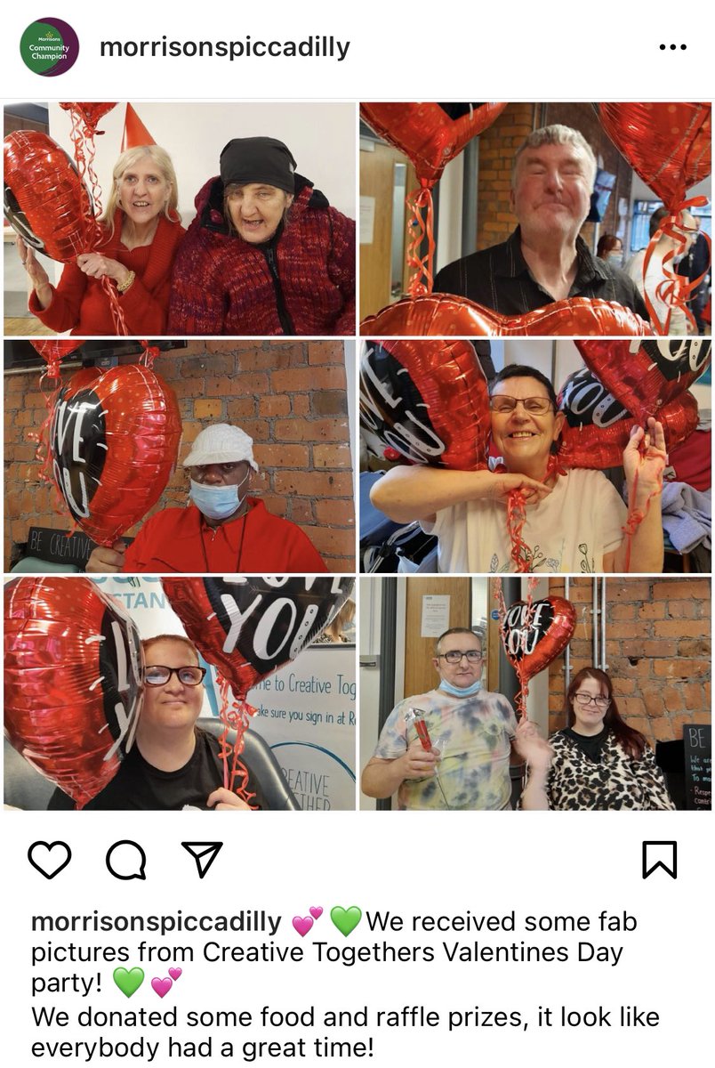 Creative Togethers valentines party 💕💚