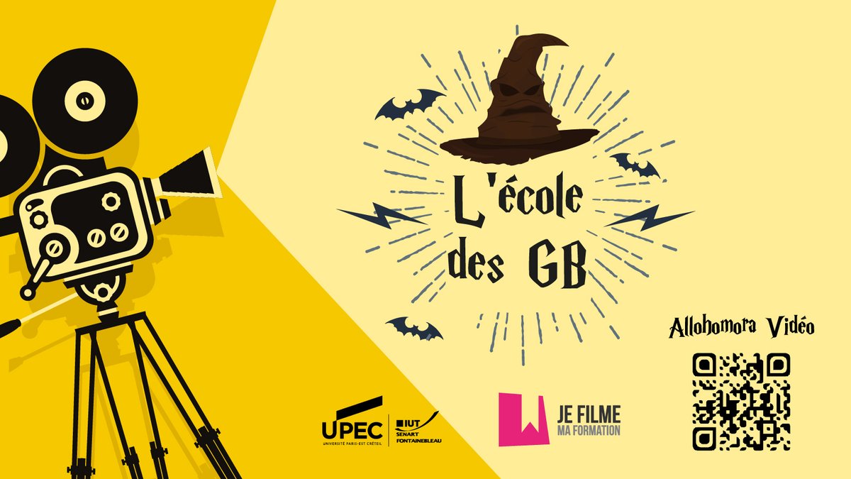 Le département Génie Biologique a été filmé par le service communication de l’IUT afin de réaliser une vidéo sur le thème de la saga « Harry Potter » !

La vidéo est proposée a la sélection officielle du concours Je Filme Ma Formation.

Soutenez la vidéo : parcoursmetiers.tv/video/12555-le…