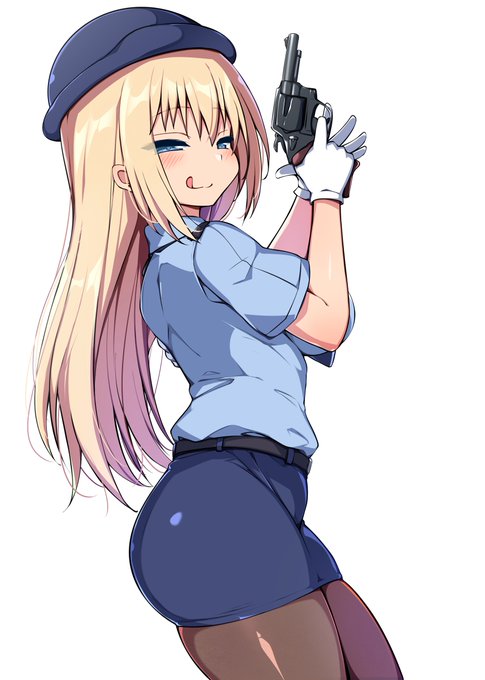 一日署長のバイトを始めたビスマルク 