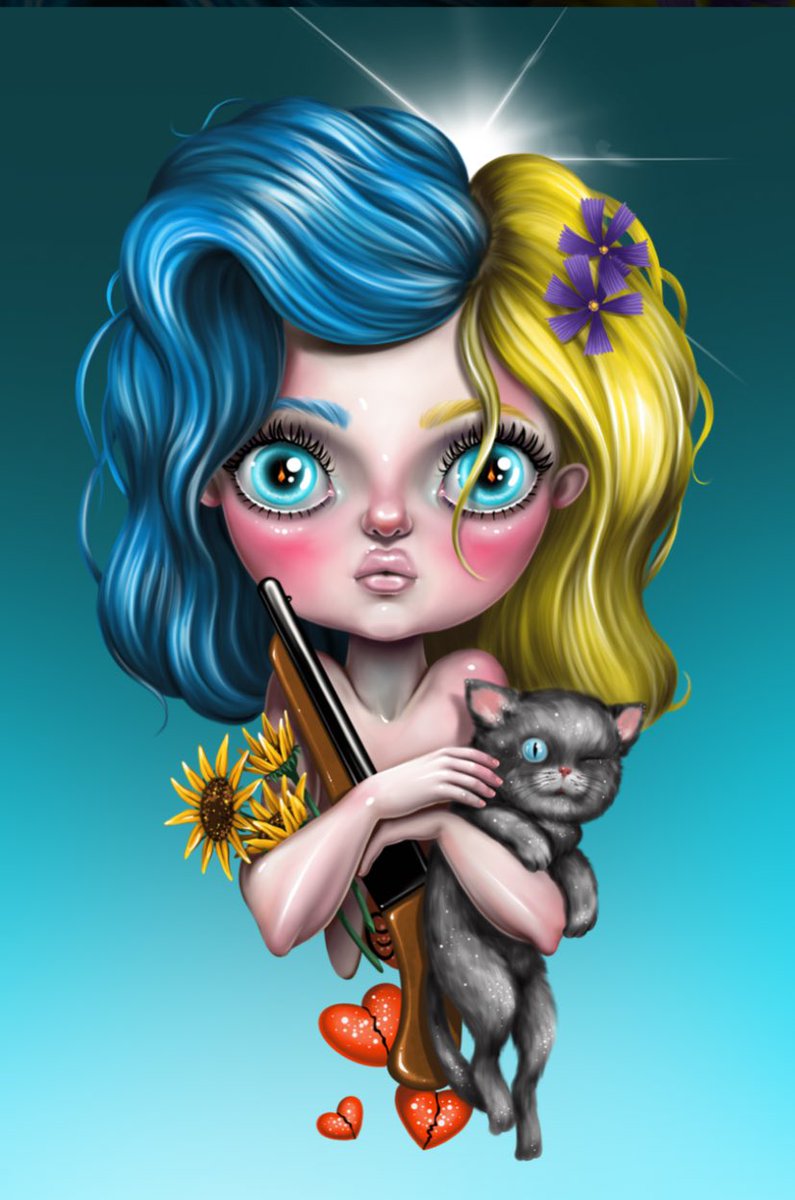 CryptoMadonnas #StandWithUkraine 
100% of the money for this special CryptoMadonna goes to support Ukrainian children during this war, orphans and kids hospitals. 
Also 50% from my already listed 20 c-mads will go for this
Ready to show proves if needed 

opensea.io/assets/0x495f9…