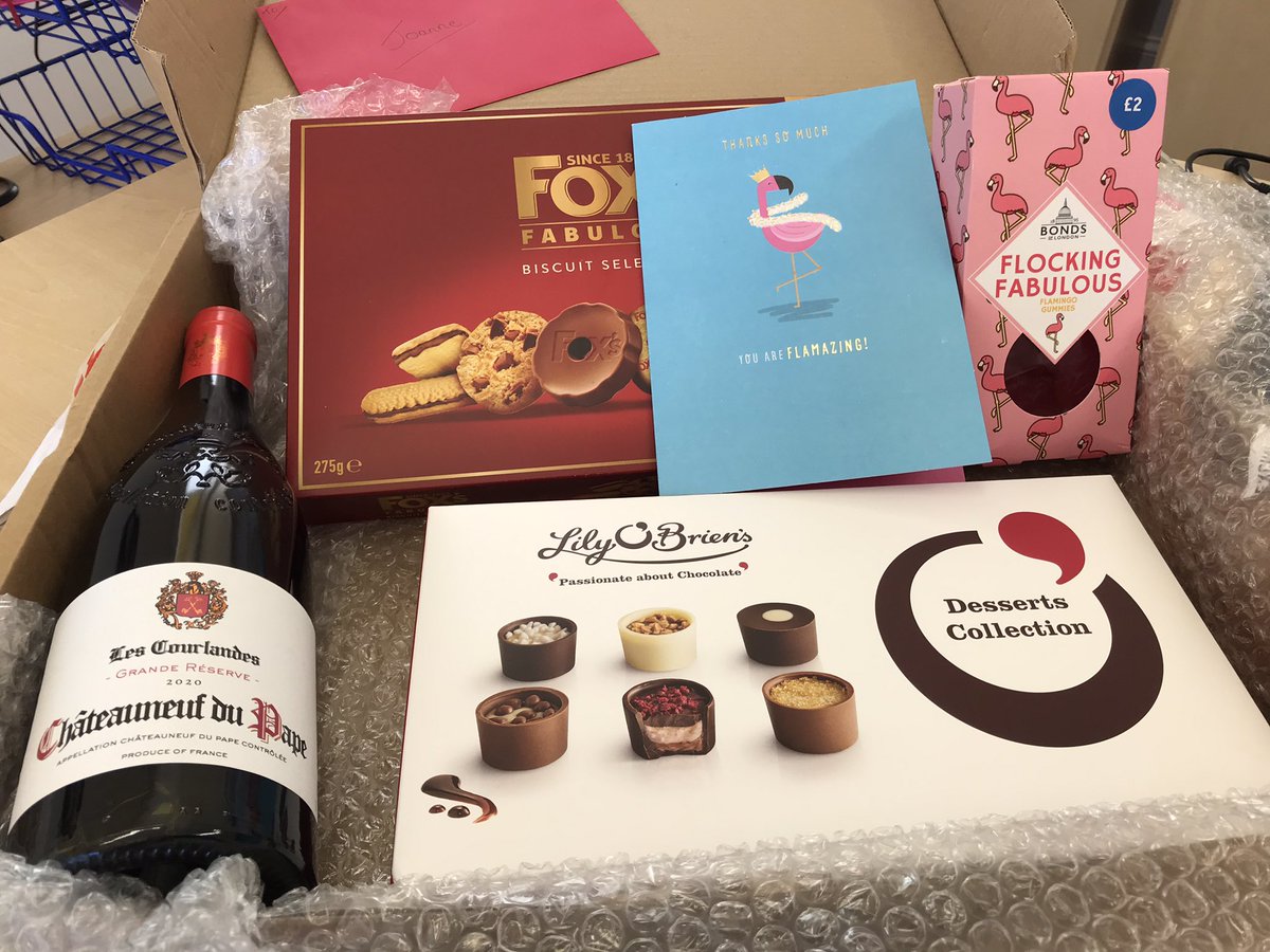 When you open your morning mail and discover this bundle of goodies from the trainees 😁 Thank you &amp; Good Luck in your new seats! @TraineeMorganP @TraineeRachelM 🍀👍