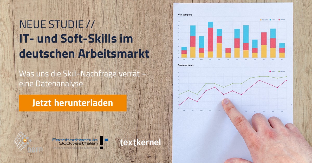 TextkernelDACH's tweet image. Wir haben uns die Skill-Nachfrage auf dem deutschen Arbeitsmarkt einmal genauer angeschaut - basierend auf über 12 Millionen Stellenanzeigen.

Hier laden Sie die komplette Studie herunter: hubs.ly/Q0154hnD0