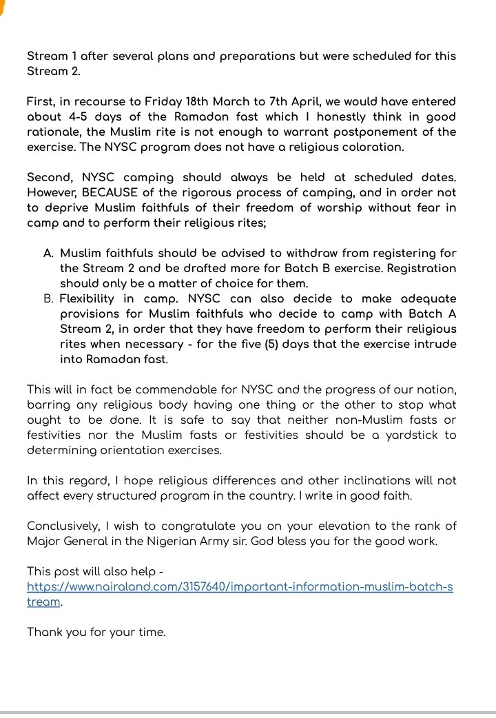 theDejiAfolabi's tweet image. @nysc_ng
@officialnyscng, I have a message for the DG. PLEASE READ THROUGH.

acrobat.adobe.com/link/track?uri…

#nysc #2022stream2batchA #Ramadan2022 #Nigeria