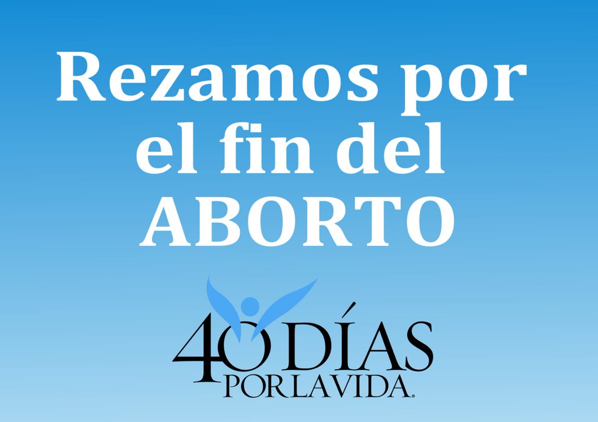 Mañana, #MiercolesDeCeniza, comenzamos esta campaña de #40díasporlavida ofreciendo nuestra oración y nuestro ayuno por el fin del aborto y por la #PazParaUcrania y para el mundo entero.
Únete a nosotros en 40diasporlavida.online 
#RezarSalvaVidas