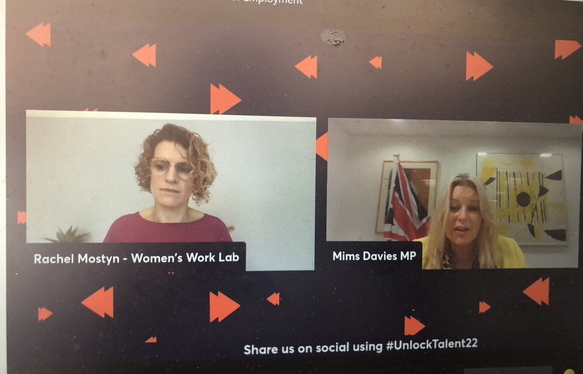 Inspiring to hear from <a href="/mimsdavies/">Mims Davies MP</a> supporting invisible talent into the work place  <a href="/womensworklab/">The Women's Work Lab</a> event today . Proud to be part of creating the event @sovereignha <a href="/WattsEl/">Erica Watts</a> Looking forward to hearing from the awesome line up is speakers . #UnlockTalent22