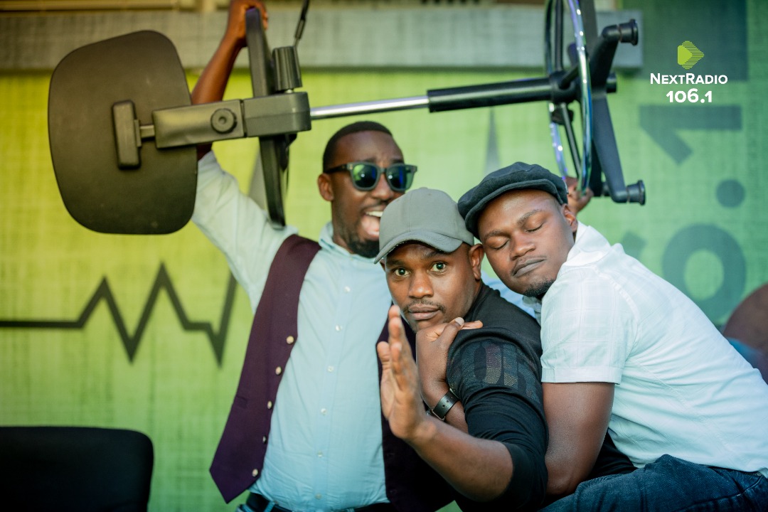 nextradio_ug's tweet photo. It's March madness with the big boys on the #NxtTransit. 

Vibe with @RonnieMcVex, @SAyokyayokya, &amp; @Hakimthedreem. https://t.co/mYbMMpx8e7