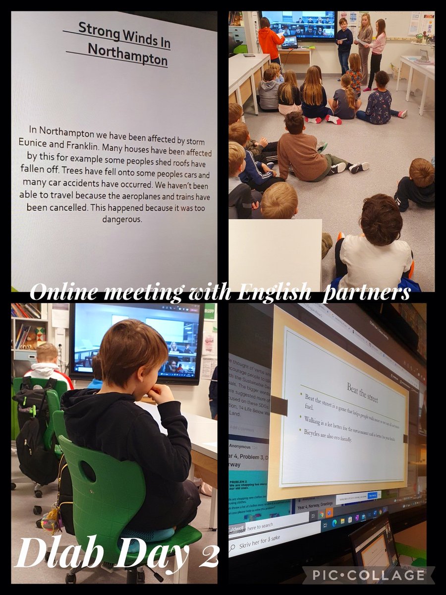 Online meeting with England,discussing environmental problems in our countries.😊#dlaberasmus