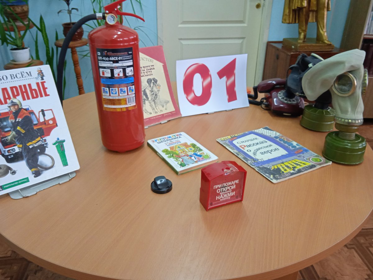 В рамках Всемирного дня гражданской обороны, в детском отделе центральной библиотеки им. В.А. Пазухина  прошёл  урок безопасности «Почему тили-бом, загорелся кошкин дом»,  занятие по безопасному поведению детей в различных ситуациях.