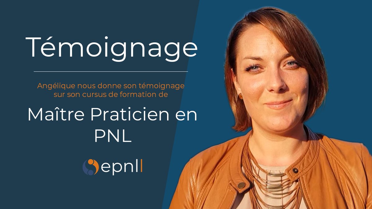 Angélique nous propose son témoignage sur son cursus de formation de Maître-praticien en PNL, enseigné par Valéry Comte à L'epnll - Ecole de PNL de Lausanne.🌟🌟👍
Lien vidéo YouTube
👉 youtu.be/Ec5JOpmPu0g