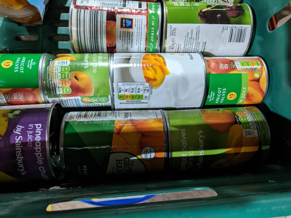 Please can you help? 🙏 

We desperately need donations of tinned fruit as our supplies look set to run out today!!

You can donate to our warehouse or at any of these drop off points. norwoodbrixton.foodbank.org.uk/give-help/dona…

Thank you.