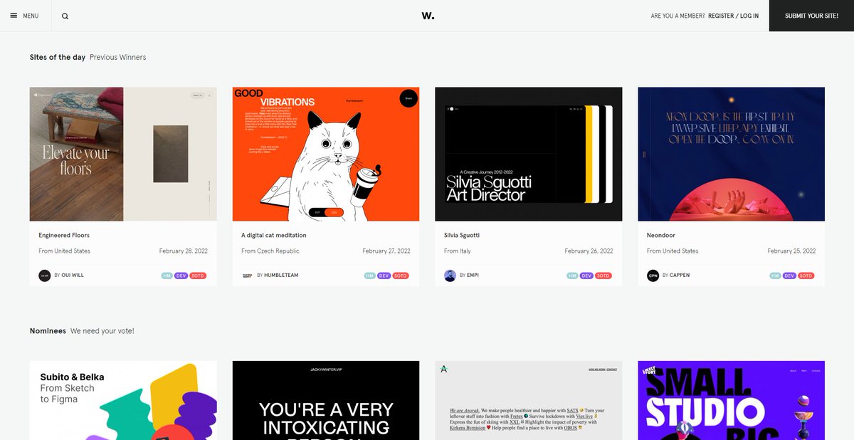 SammyGonza's tweet photo. @awwwards Es quizá de las mejores plataformas para inspirarte si te apasiona el #DiseñoWeb #uidesign y la interactividad con los usuarios en una web. 🤟🤟
#uxdesign #GraphicDesign #userinterface https://t.co/Ys4cvsKEu5