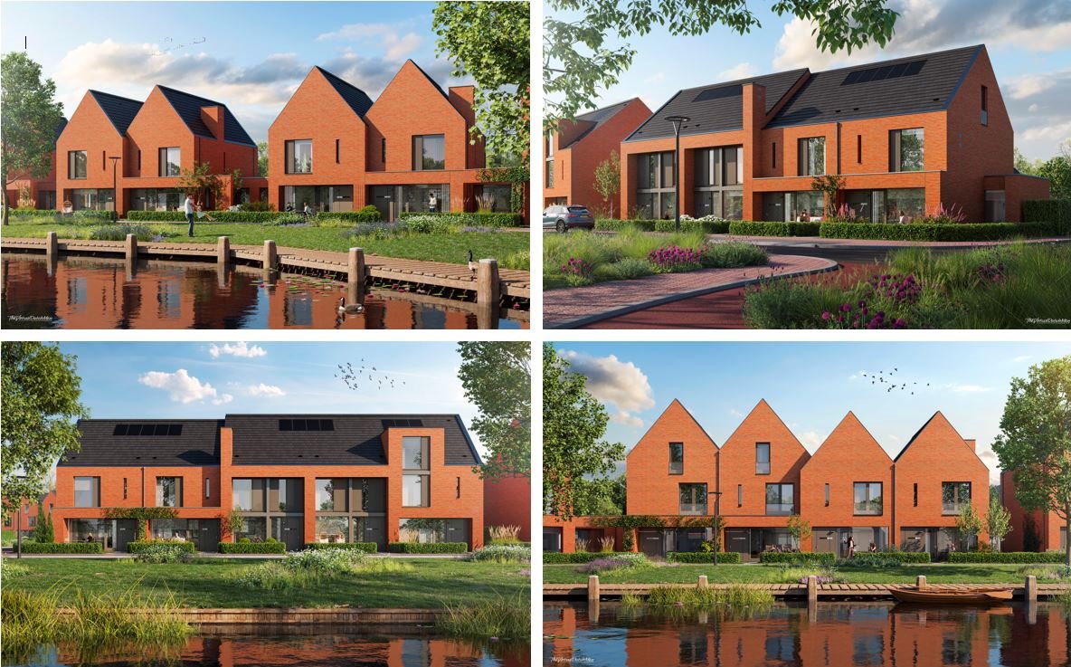 Vandaag start de verkoop van 33 woningen Waterlijn in #Meerstad #Groningen. Het ontwerp is van <a href="/bedauxdebrouwer/">Bedaux de Brouwer</a>. De woningen worden gerealiseerd door <a href="/Plegt_Vos/">Plegt-Vos</a>.