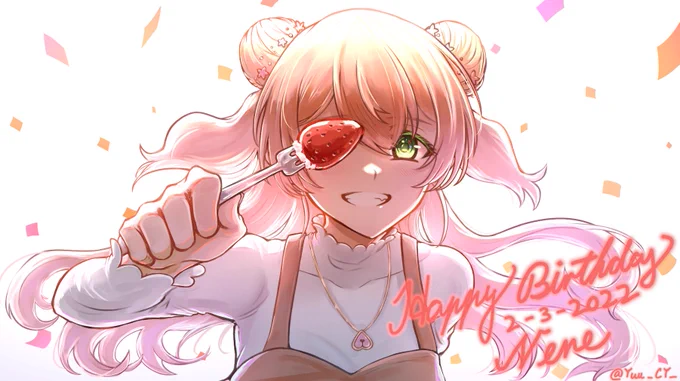 Happy Birthday Nenechi🎉🍑🎉
誕生日おめでと~~🥟🎊🥟
#桃鈴ねね誕生日2022 #ねねアルバム 