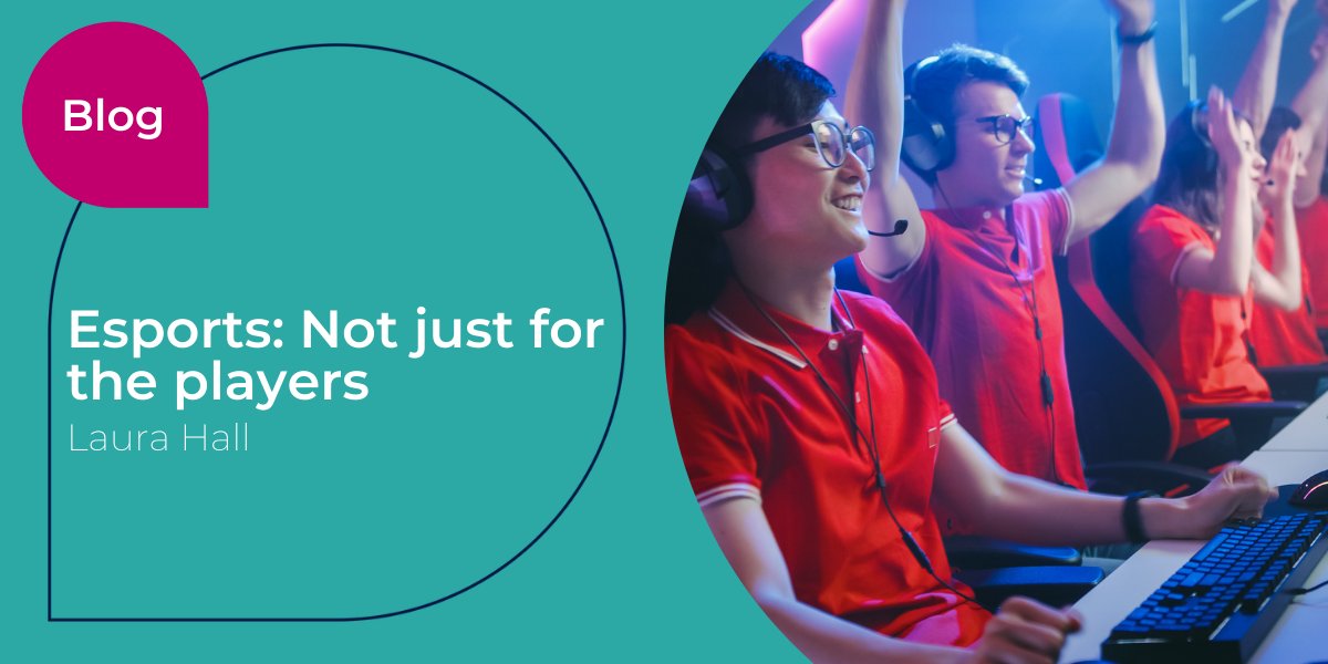 Bett_show's tweet photo. Our latest article in collaboration with @teachBTEC explores how esports is quickly becoming one of the fastest growing sectors for education. Read on here: https://t.co/efJXsZjWjr 
#PearsonBTEC #LearningNeverStops https://t.co/lHgcdRBY8N