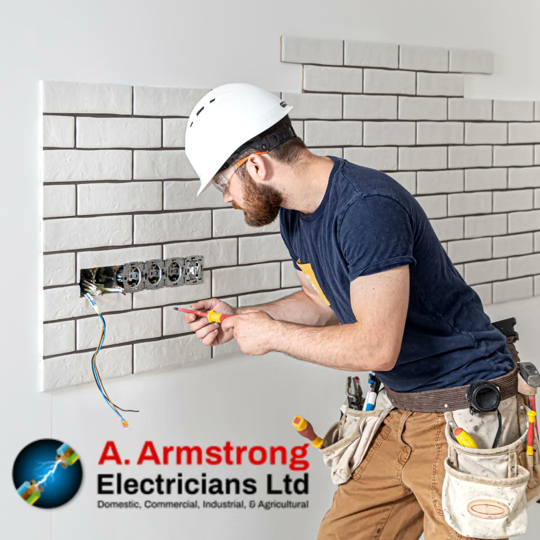 HeathhallBC's tweet image. A Armstrong Electricians Ltd has over 25 years experience in the Electrical Engineering industry, catering for all #electrical needs, from full #rewires to a simple socket #installation, #breakdown, or reactive call.  buff.ly/2VTB58v #electrician #Dumfries #Healthhall
