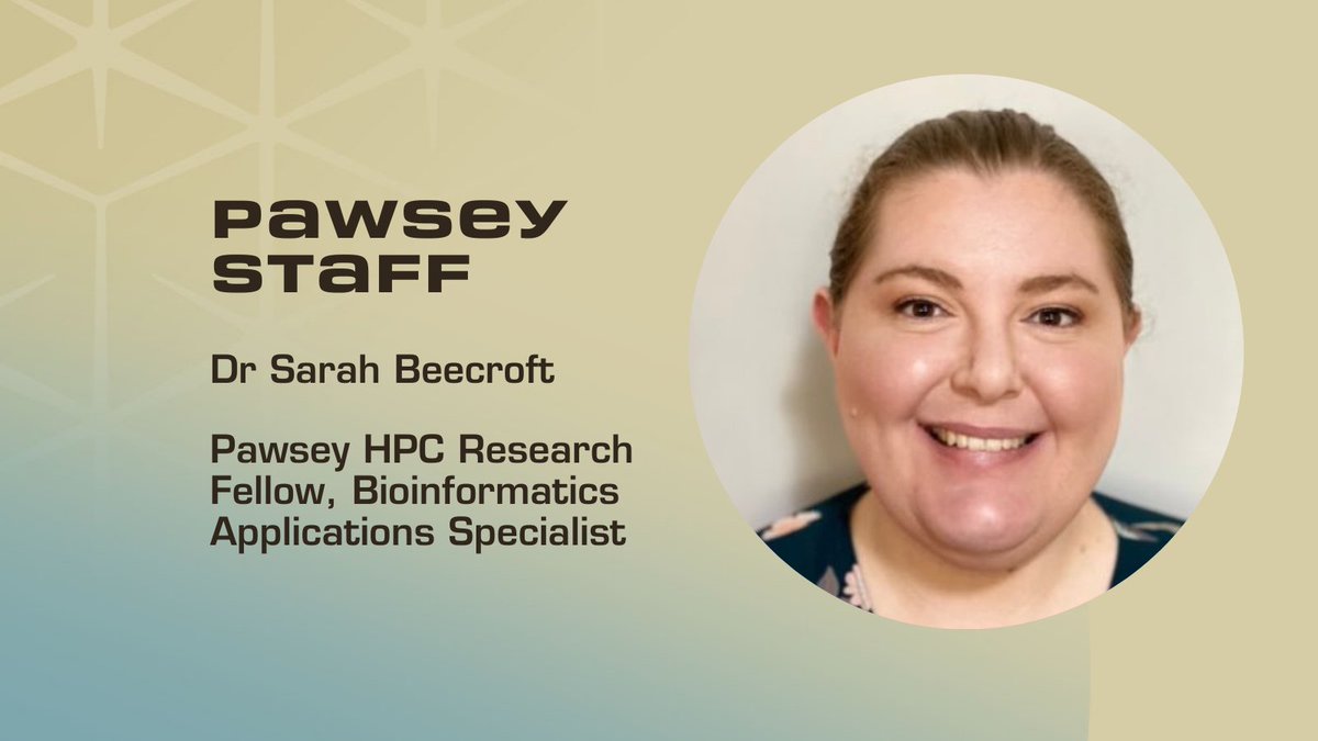 PawseyCentre's tweet photo. STAFF SPOTLIGHT 💡 Introducing @PawseyCentre's #HPCResearch Fellow & #Bioinformatics Applications Specialist @sarah_beecroft.
Learn more about Dr Beecroft's fantastic work here. 👏
https://t.co/egDmkMphqm
#PawseyStaff #StaffSpotlight #PoweredByPawsey #WomenInScience https://t.co/jmLPXBxEz3