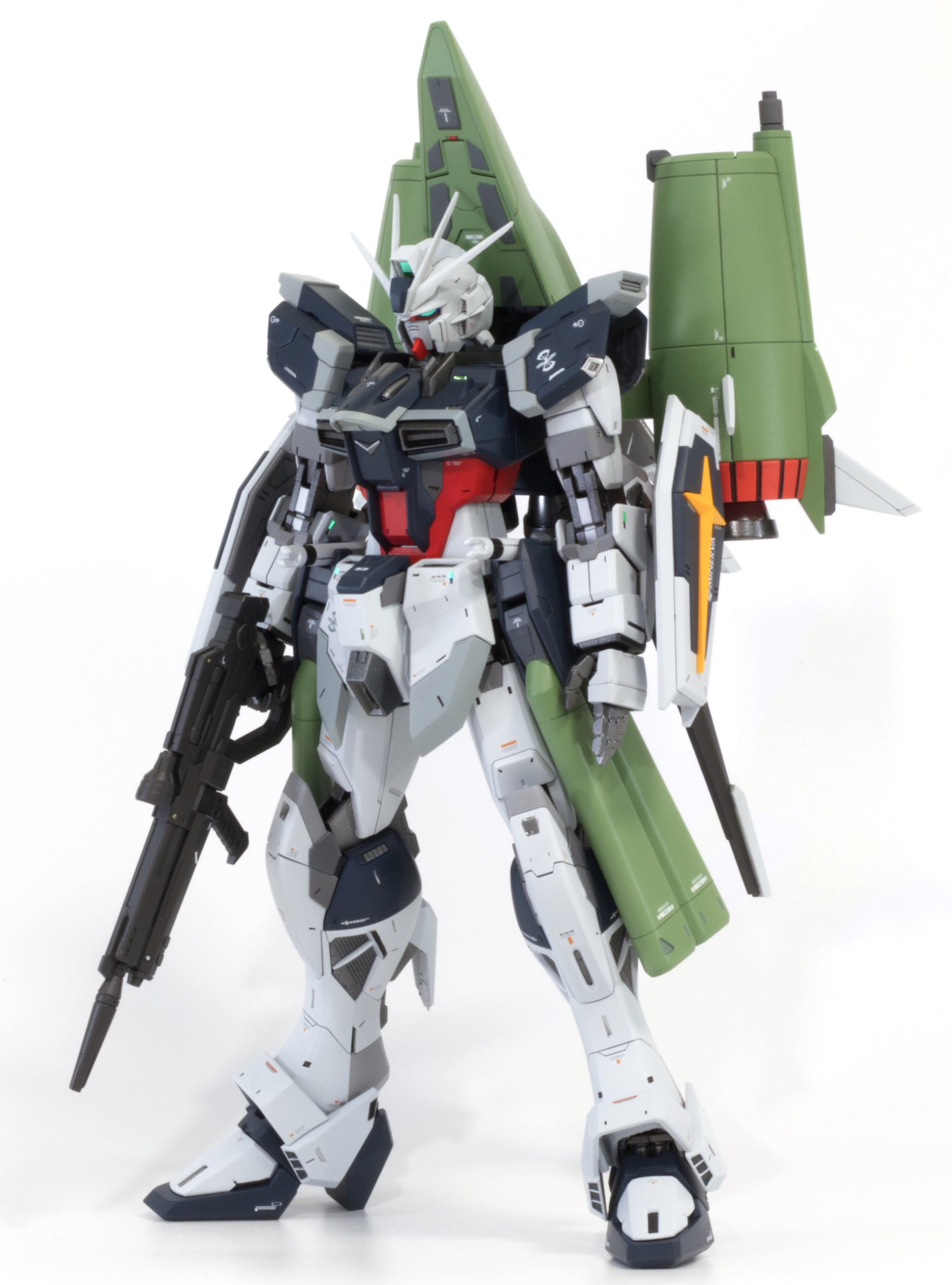 mgインパルスガンダム　1/100カオスガンダム BANDAI - MGインパルスガンダム 1/100カオスガンダムの通販 by