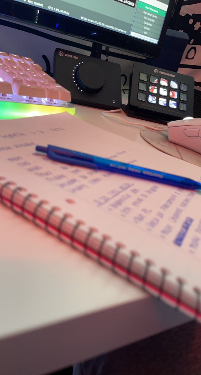 ItsAsh_btw's tweet image. It’s the 1st of the month. Time to crush these goals. #fulltimestreamer