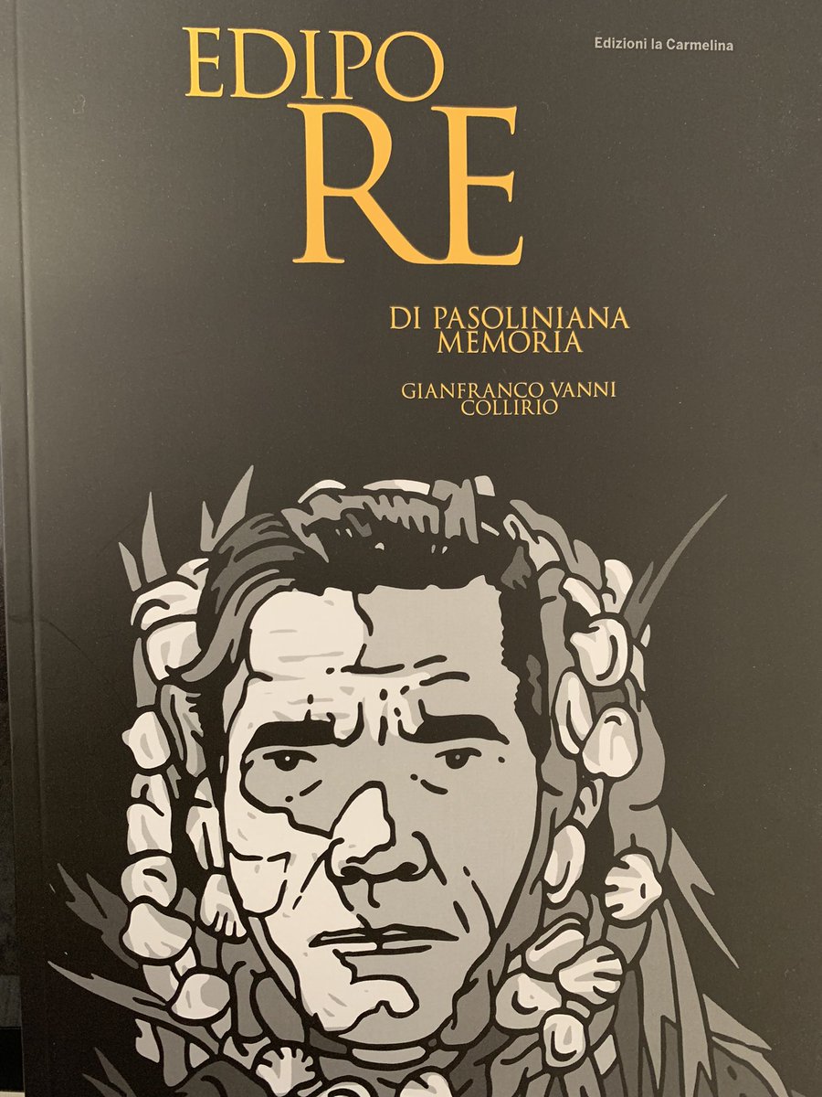 EdizioniF's tweet photo. EDIPO RE di Gianfranco Vanni Collirio
In occasione del centenario della nascita di Pier Paolo #Pasolini, 5 marzo 1922, Gianfranco Vanni, in arte Collirio, dedica un fumetto al film #Edipo Re che il regista aveva realizzato nel
1967. https://t.co/i6igh33r42
