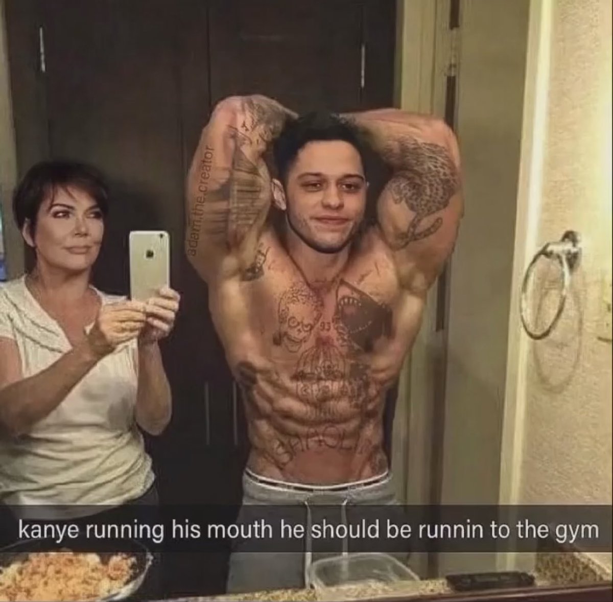 Ya’ll think this is photoshop or is Pete preparing for Kanye ⁉️🤨