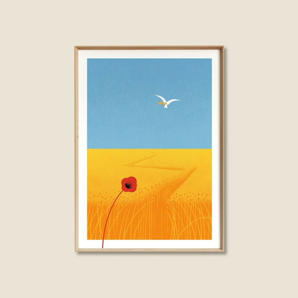 Sometimes it seems that everything is far away, that we can do nothing. Sometimes it’s far, but not so far that it doesn’t concern us.
I made a new illustration to support people in Ukraine, families, parents, children, my colleagues, illustrators and il… instagr.am/p/CajvW7XtlNX/