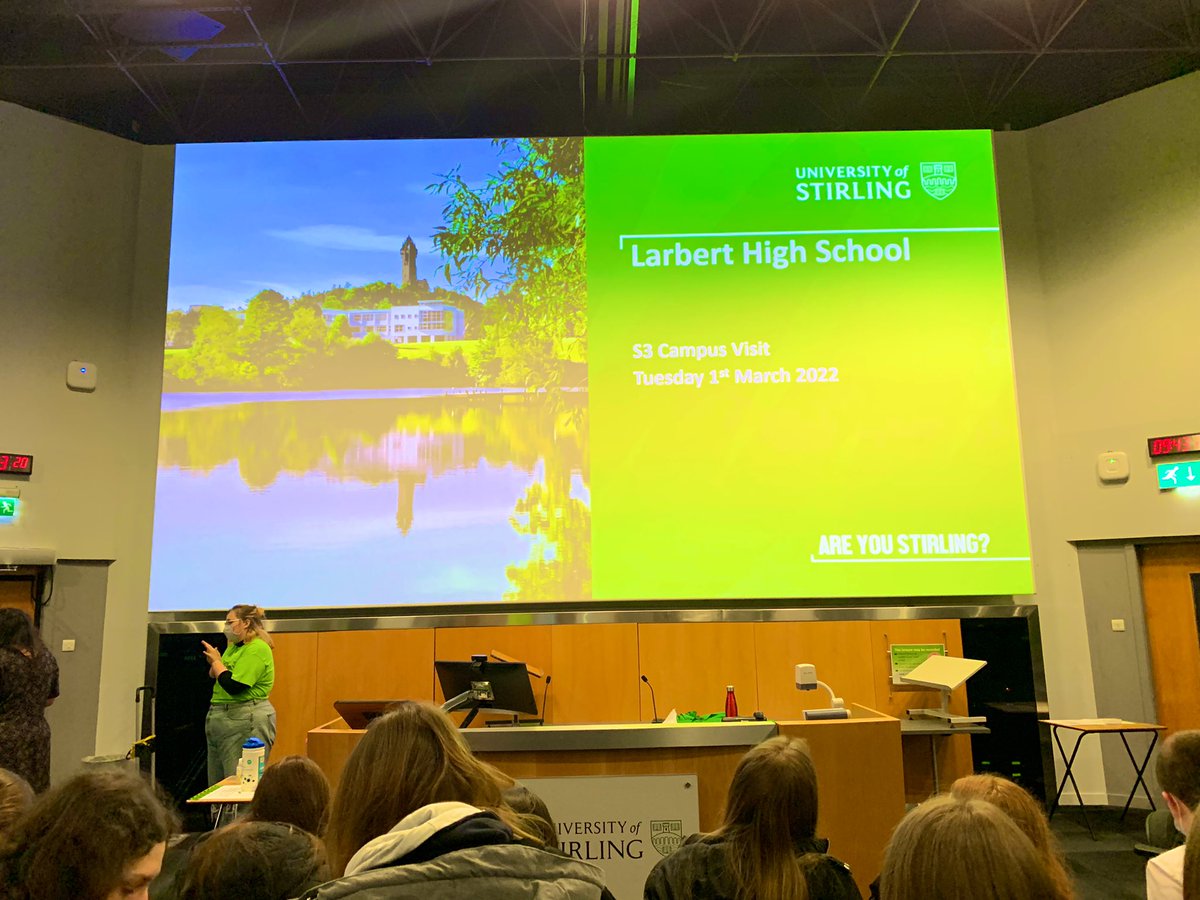 MrsWeirPE (@milne_pe) on Twitter photo A brilliant and informative morning for our <a href="/S3LHSYT/">S3 Year Team</a> pupils 👍🏼😄 So far we’ve enjoyed hearing about student life and finding out about the different courses on offer <a href="/StirUni/">University of Stirling</a> 🎓 now time for the campus tour ☀️ A brilliant and informative morning for our <a href="/S3LHSYT/">S3 Year Team</a> pupils 👍🏼😄 So far we’ve enjoyed hearing about student life and finding out about the different courses on offer <a href="/StirUni/">University of Stirling</a> 🎓 now time for the campus tour ☀️
