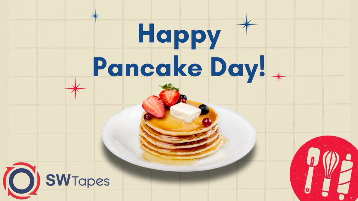 SWSTapes's tweet image. Happy #PancakeDay! What's your favourite toppings to indulge in? #ShroveTuesday 🥞😍