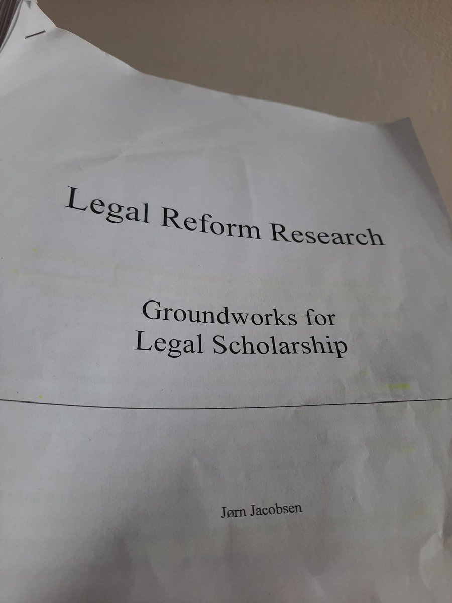 Submitting this book manuscript to my publisher later today. When writing, I have thought of it as a very timely subject for a book, but I am very sad that it is even more so today. Our legal orders face huge challenges. We should work to preserve and develop the rule of law.