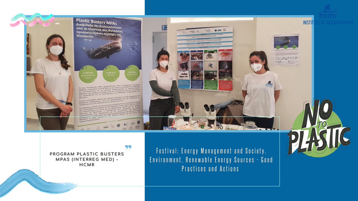 HcmrInOcean's tweet photo. ♻️ @PlasticB_MPAs is an Interreg funded project currently ongoing at @hcmr_gr, focused on the effects of #microplastics on #marinewildlife in marine protected areas of the #MediterraneanSea.
#citizenscience #PlasticBustersMPAs #marinelitter #plasticfreeocean #plasticpollution https://t.co/JG3alM9IuL