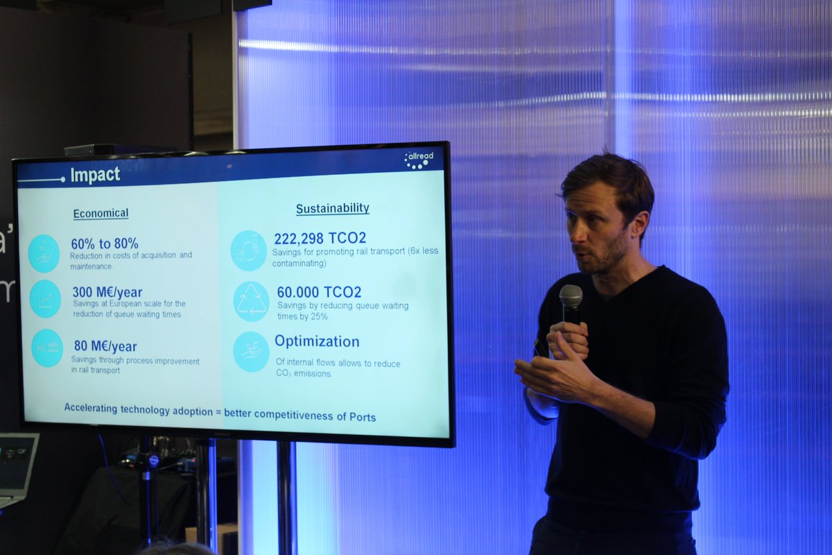 AllRead (@allread_mlt) on Twitter photo Our co-founder Adriaan Landman has exposed the accuracy offered by our software "I2TI" through #DeepLearning based on #ComputerVision.
He did so in his presentation "Ports 4.0: AllRead, disrupting OCR in Ports".
Organised by: <a href="/portdebarcelona/">Port de Barcelona</a> <a href="/TechBarcelona/">Tech Barcelona</a>
At the <a href="/4YFN_MWC/">4YFN</a>. Our co-founder Adriaan Landman has exposed the accuracy offered by our software "I2TI" through #DeepLearning based on #ComputerVision.
He did so in his presentation "Ports 4.0: AllRead, disrupting OCR in Ports".
Organised by: <a href="/portdebarcelona/">Port de Barcelona</a> <a href="/TechBarcelona/">Tech Barcelona</a>
At the <a href="/4YFN_MWC/">4YFN</a>.