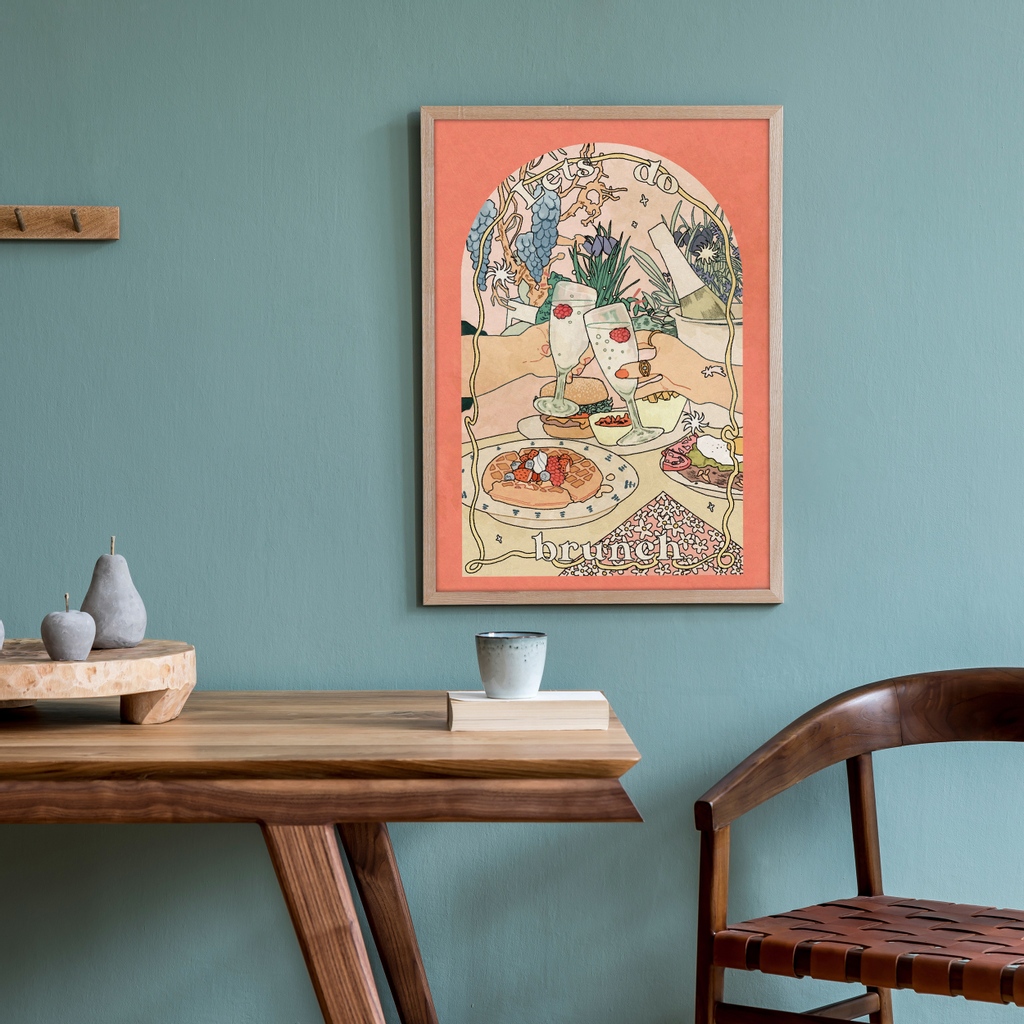 🥞 Today is Pancake Day!

🥂 If you like Brunch you'll love this print by Lucy Michelle!

👉 Check it out here: athenaart.com/products/lets-…

#brunch #pancakeday #lucymichelle #wallart #designinspo #interiordesign #posterdesign #illustration #procreate #coral #blue