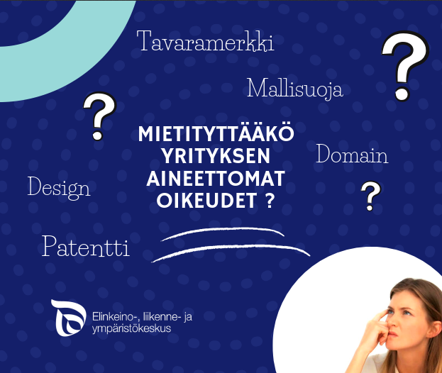 Onko mainos-/viestintätoimistollasi riittävä osaaminen asiakkaasi  auttamisessa? Huomioithan IPR -asiat osana brandin luontia ja vahvistamista? Maksuton webinaari 16.3.2022 klo 15.00-16.30.ilmoittaudu:
forms.office.com/r/e6UKdKfVL7
<a href="/elykeskisuomi/">Elinvoimakeskus Keski-Suomi</a> <a href="/KSyrittajat/">Keski-Suomen Yrittäjät</a> #viestintae