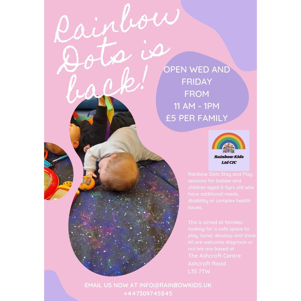 Back tomorrow contact us for more info 🌈❤🧡💛