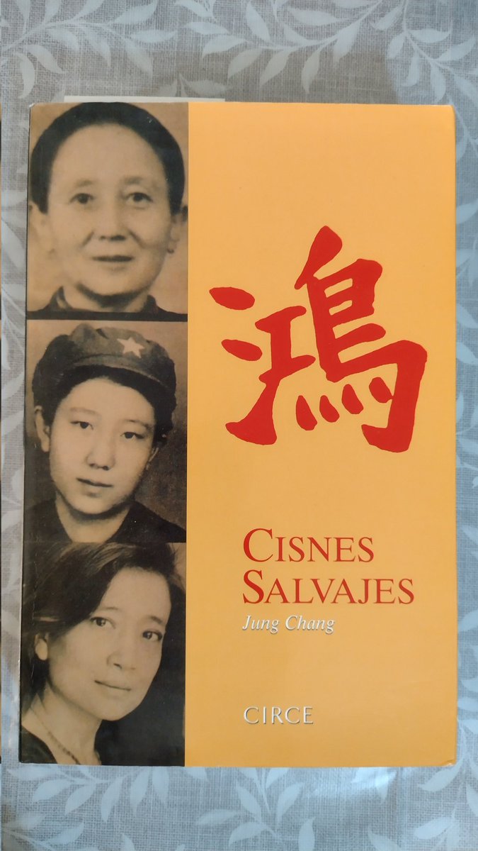 jjaviercf7's tweet photo. Mi lectura para el #marzoasiatico 📚
#CisnesSalvajes #JungChang https://t.co/D0LzArVylI