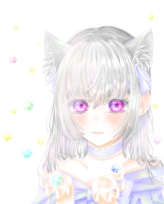 猫耳の女の子のtwitterイラスト検索結果