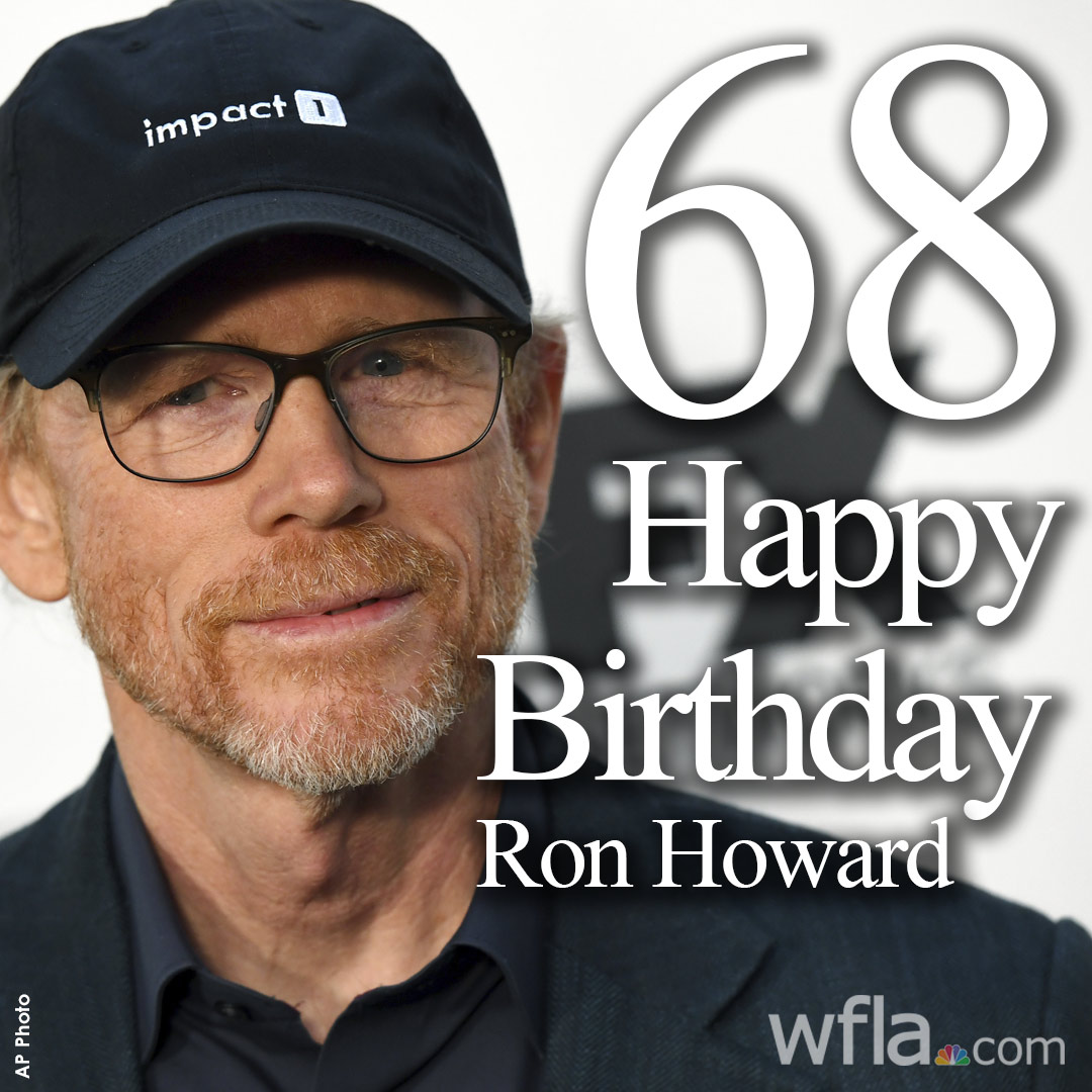 Join us in wishing a happy 68th birthday to filmmaker and actor Ron Howard!  