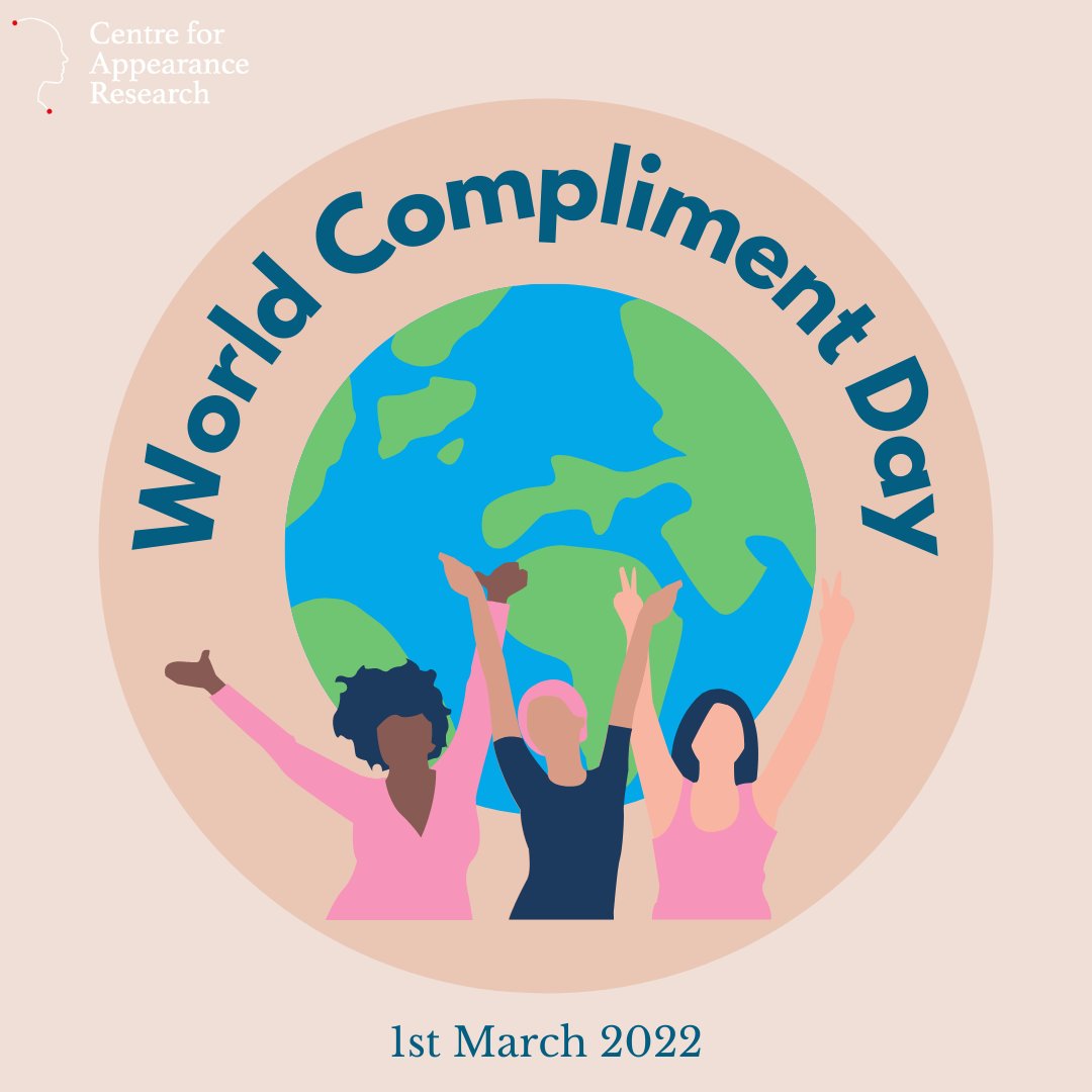 CAR_UWE's tweet photo. For #worldcomplimentday we are sharing some research and tips on how to move away from appearance-related compliments (which might actually be more harmful than we think), to more positive words that can better help us and others around us! #spreadthelove in the comments! https://t.co/nET3Asltny