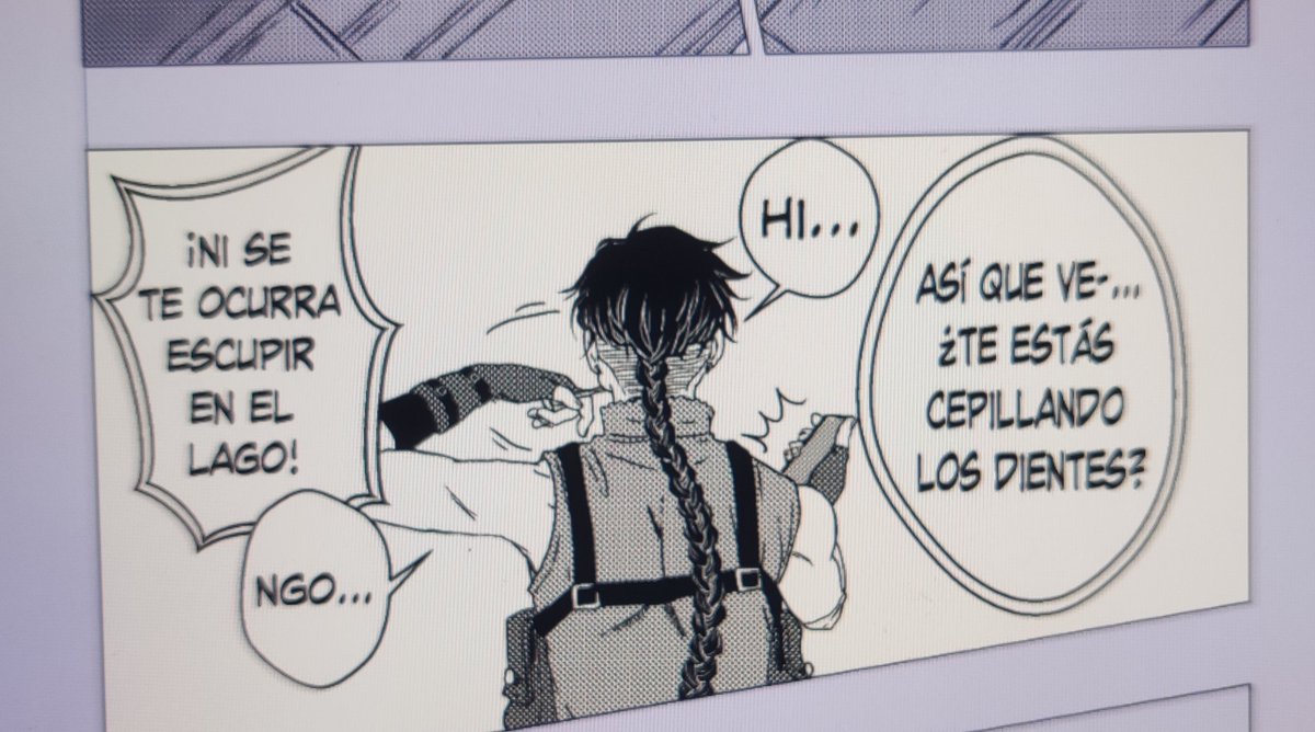 lamseth's tweet image. Es un hombre de pocas palabras al levantarse xd

#manga #comic #art #digitalart