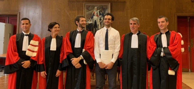 LDIN2P's tweet photo. 👏Toutes nos félicitations à Benjamin DERRAR, docteur du GREDIAUC, récemment qualifié par le CNU section 01  @FdspAmu https://t.co/lIgarwceH0