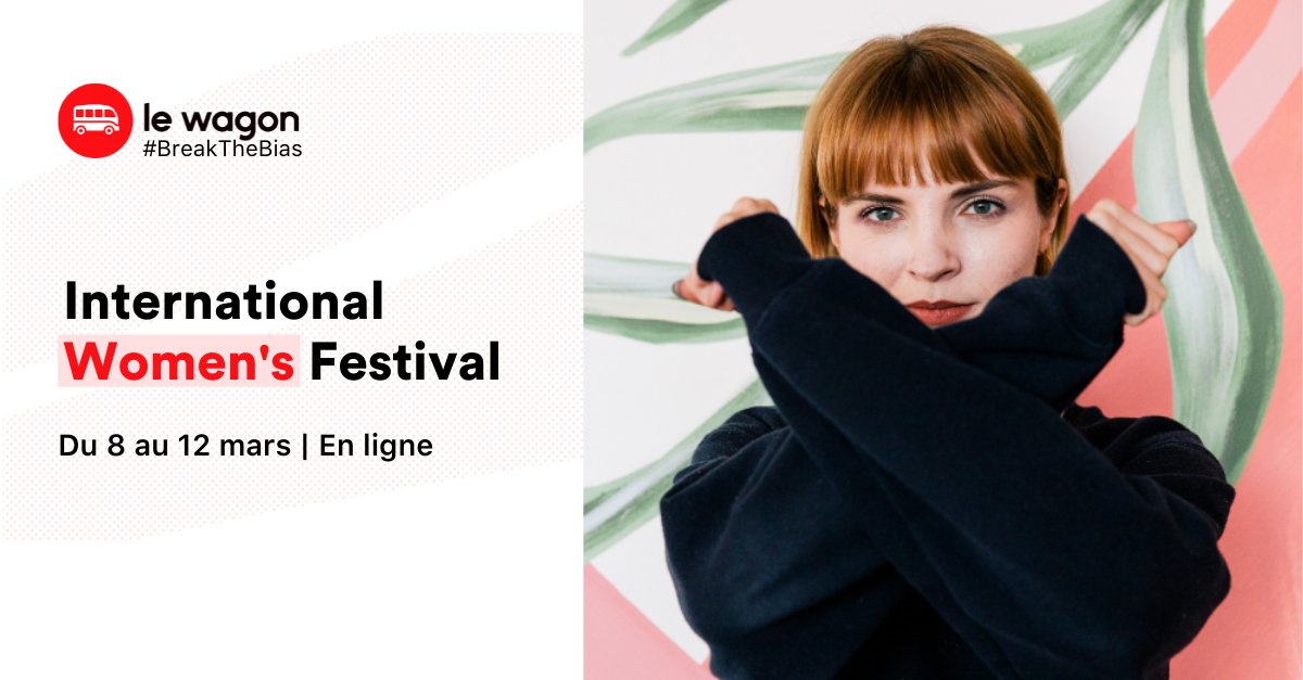 Quelque chose se prépare la semaine prochaine...🧐 

Le 8 mars sera la journée internationale des droits des femmes 🙋‍♀️ Et pour l'occasion nous avons prévu des événements gratuits pour booster tes compétences 💪

Rejoins le mouvement ici 👉 lew.ag/womensfestival…

#BreakTheBias