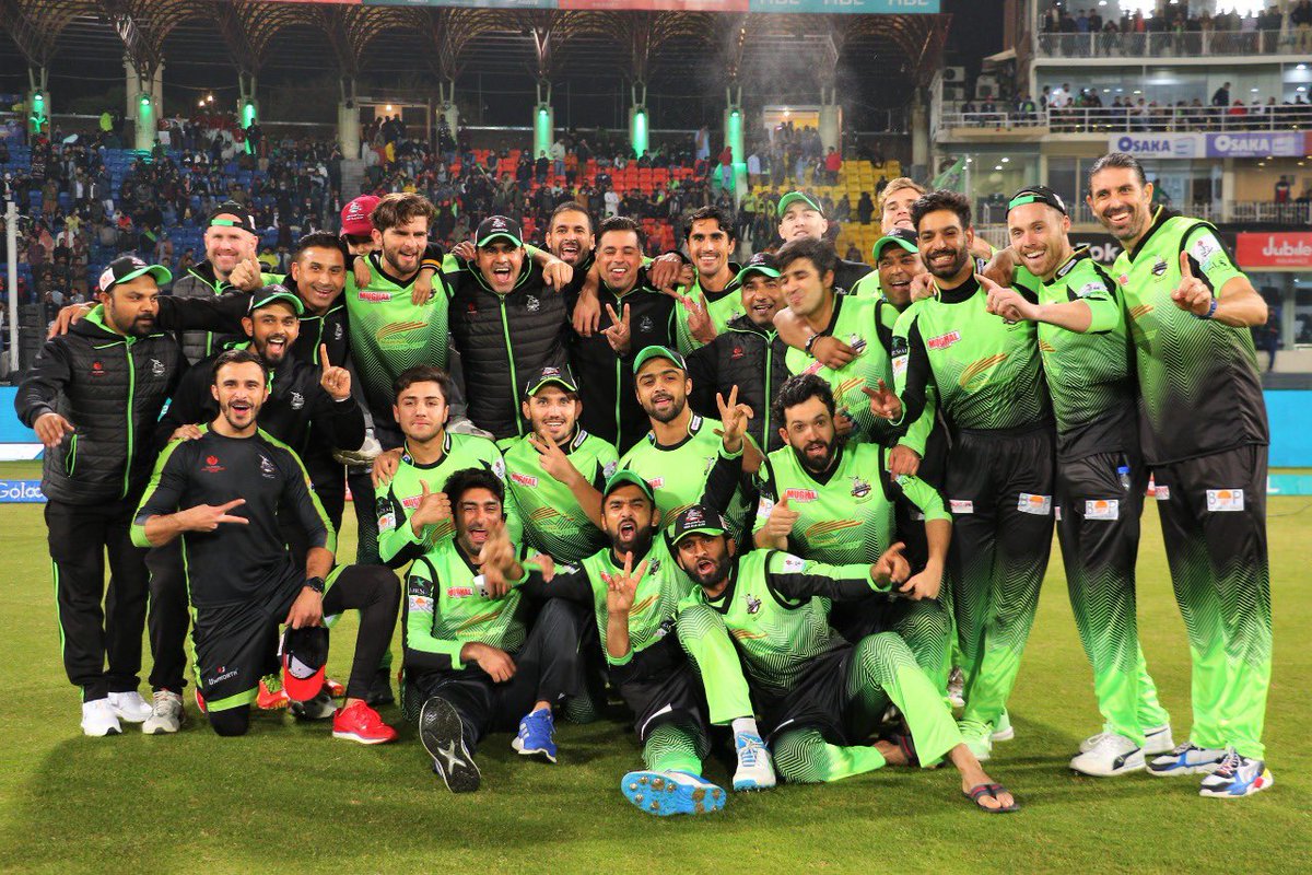 The last 5weeks with this @lahoreqalandars team has been amazing. Thank You to all the fans who came out to support us!! The atmosphere at the games were electric and was amazing to play in front of a full stadium again! @thePSLt20 #qalandar #dilse