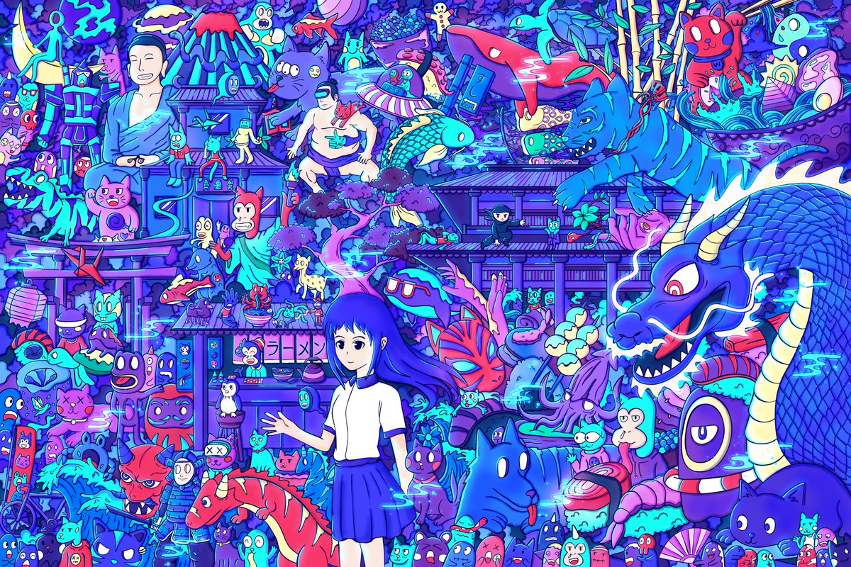 "My dream" 😴😍🥰 availabel on @withFND 
foundation.app/@kdinft/myworl…

#NFTs #NFTdrop #nftcollector #NFTCommunity #foundation  #NFT #NFTshill #NFTTHAI #NFTartist #NFTartwork #NFTcollection #pepe #frogfam